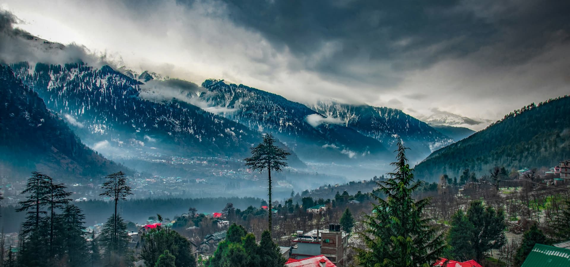 Luxury Himalayan expedition trek through Spiti Valley and Manali tour packages, Himachal Pradesh, at dusk